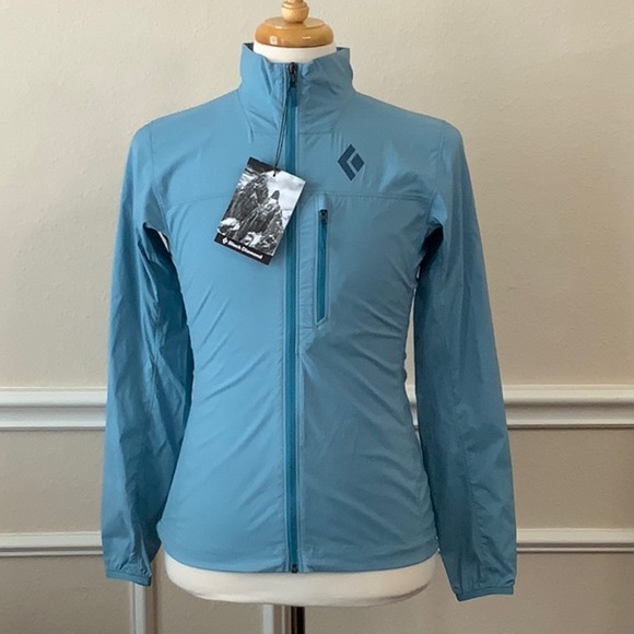 Black Diamond W ALPINE START JACKET Women’s -Arctic Blue - Picture 1 of 14